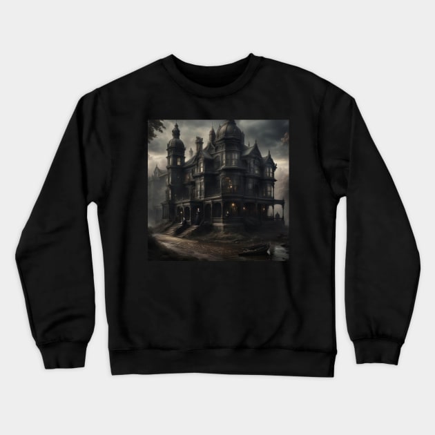 Haunted Mansion Crewneck Sweatshirt by Haunted History Chronicles